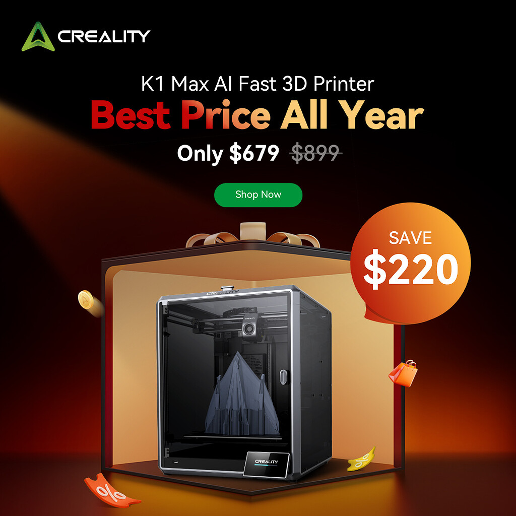 Creality K1MAX(ジャンク) T*a様 CREALITY K1 MAX 3Dプリンター【ジャンク】 オークショ