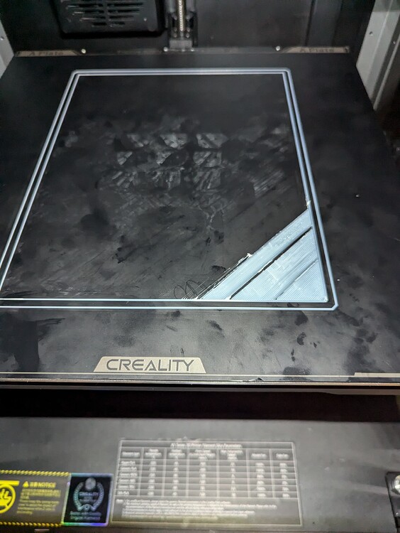 bad first layer - uneven leveling - K1 Max - Creality Flagship K1 Max ...