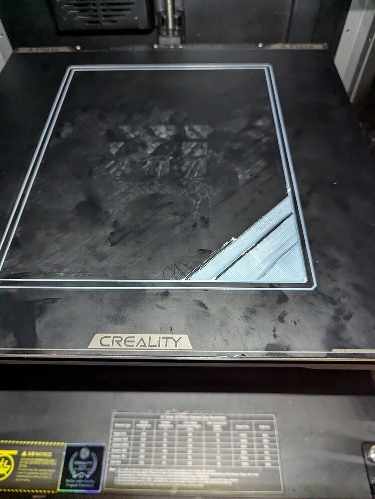 bad first layer - uneven leveling - K1 Max - Creality Flagship K1 Max ...