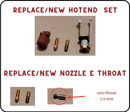 Creality K1 - New Hotend