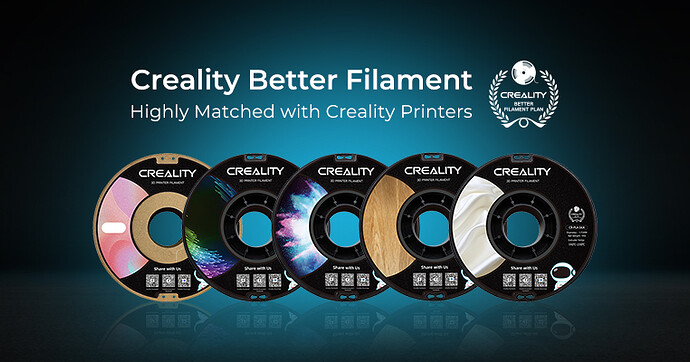 Creality Better Filament For 3D Printing