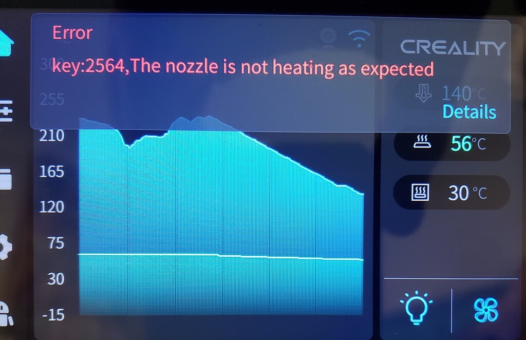 Update - K1 Max Error Key:2564 - Creality Flagship K1 Max
