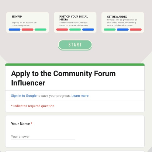 Apply to the Community Forum Influencer (1)