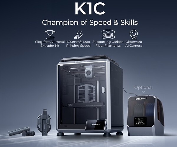 k1c 3d printer