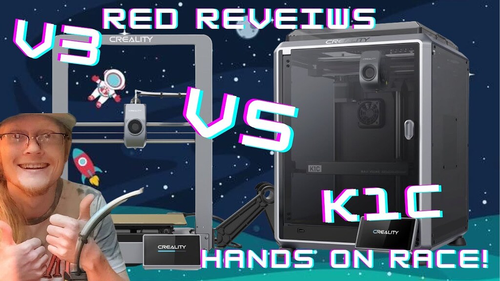 K1C VS CORE XZ V3 Ultimate printer showdown! - Flagship K Series ...