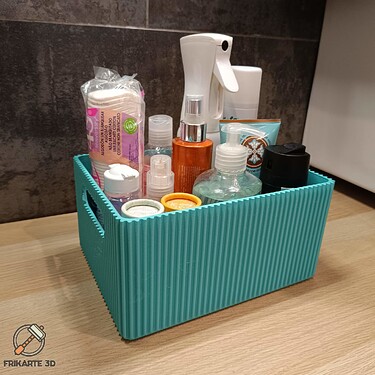 AquaCurve Bathroom Organizer Frikarte3D