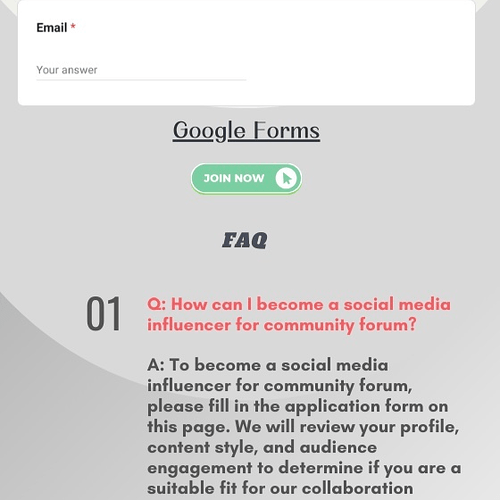 Apply to the Community Forum Influencer (2)