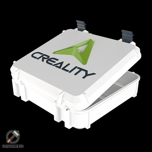 Creality Box New Logo Open Back Frikarte3D