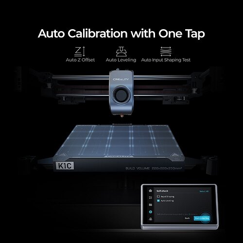 k1c Auto Calibration with One Tap