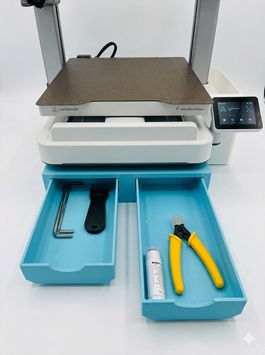 base with drawers