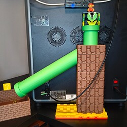 Creality K2 Plus “Pipe‑Line Poop Chute” Super Mario Edition Frikarte3D
