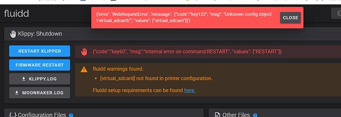 Klippy Error 3
