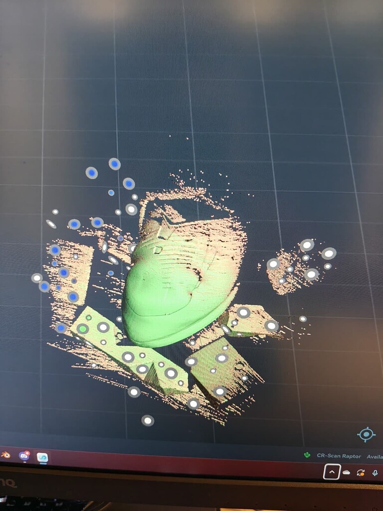 Raptor Scanner Blue Light stop showing on creality Scan - 3D Scanner ...