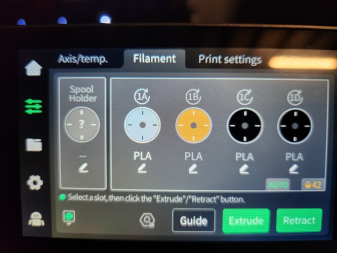 Printer Screen