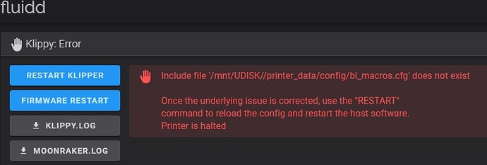 Klippy Error