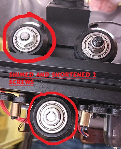 Carrage screws