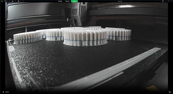Printed part