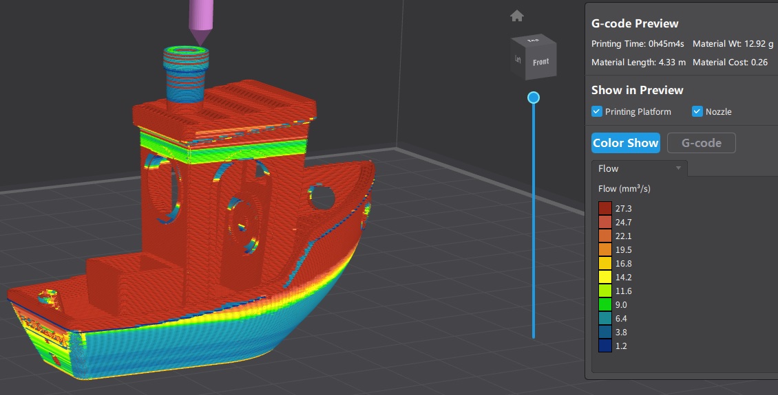 Using Prusa Slicer to produce Gcode for a Creality Ender 3.