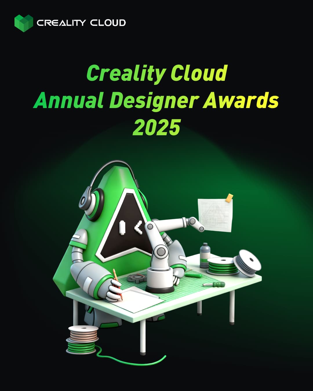 Crerality Cloud Annual Designer Awards 2025 - Creality Cloud
